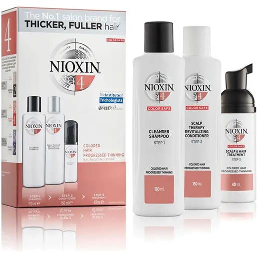 NIOXIN sistema 4 kit completo