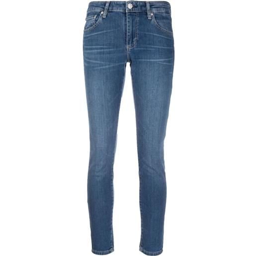 AG Jeans jeans skinny a vita media - blu