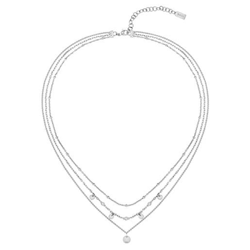 Boss jewelry collana a catena da donna collezione iris di acciaio inossidabile - 1580330