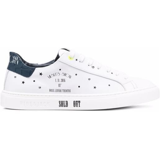 Hide&Jack sneakers con stampa - bianco