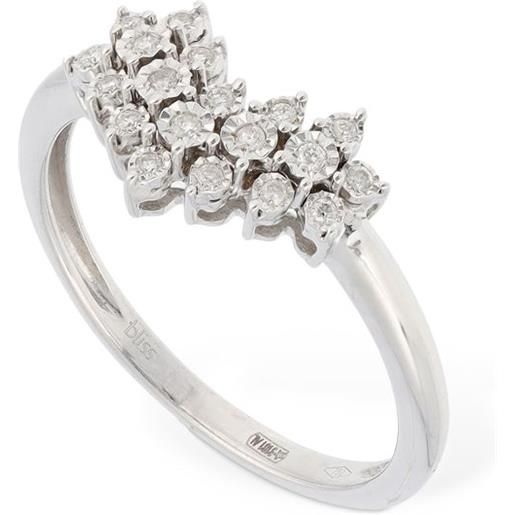 BLISS anello elisir in oro 18kt con diamanti