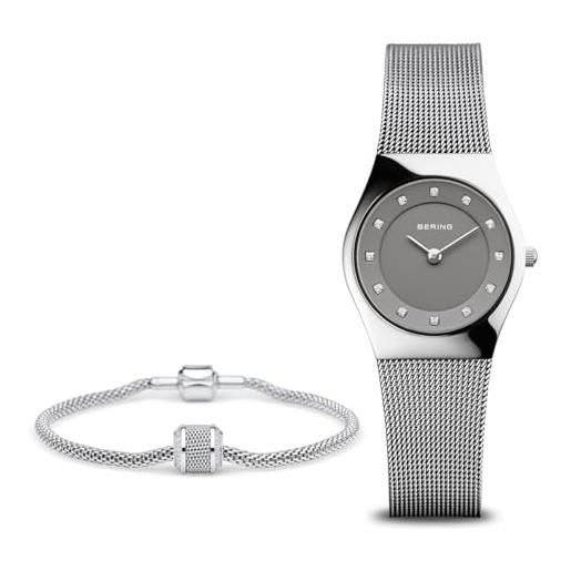 BERING orologio analogueico quarzo donna con cinturino in acciaio inox 11927-309-gwp190