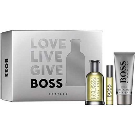 Hugo Boss boss bottled cofanetto regalo love, live, give