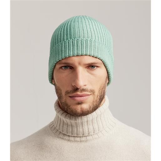 S. Moritz cappello lana - verde acqua