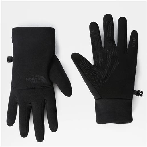 The north face etip recycled glove black - guanti trail running donna