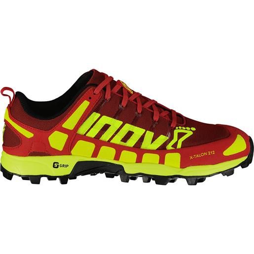 Inov8 x-talon 212 trail running shoes rosso eu 41 1/2 uomo