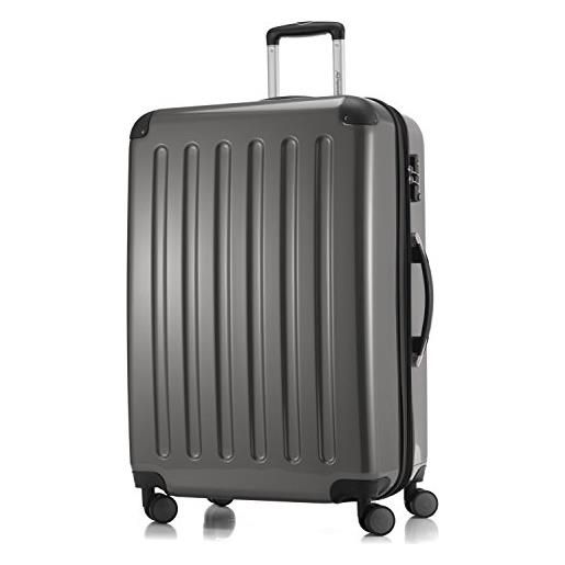 Hauptstadtkoffer alex tsa r1, luggage suitcase unisex, titano, 75 cm