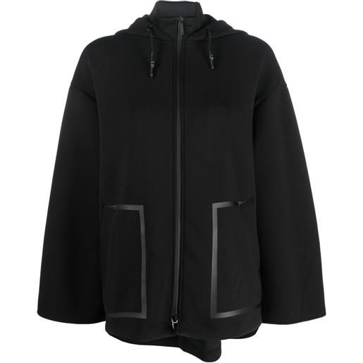 Emporio Armani giacca con logo goffrato - nero