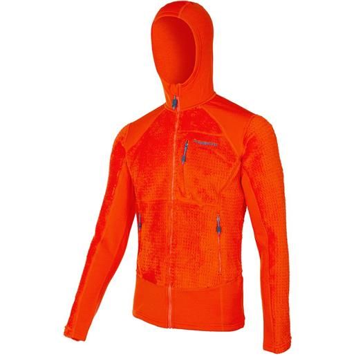 Trangoworld trx2 loft pro vd full zip fleece arancione 2xl uomo