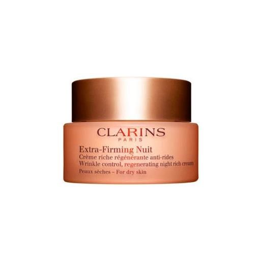 Clarins extra-firming crema antirughe notte speciale pelle secca 50 ml