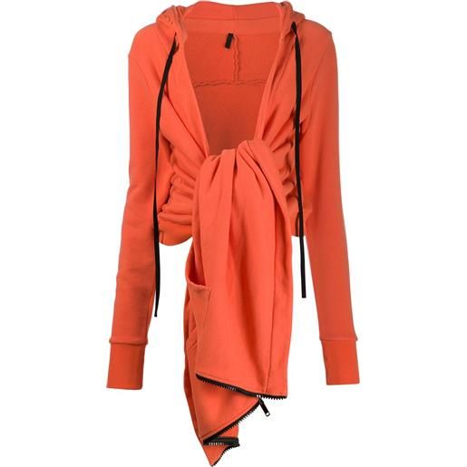 UNRAVEL PROJECT giacca con nodo - arancione