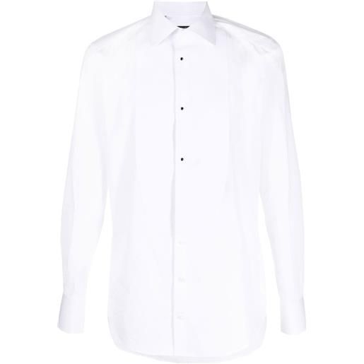 Dolce & Gabbana camicia da smoking - bianco