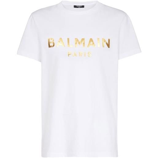 Balmain t-shirt con stampa - bianco