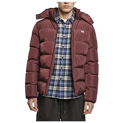 Urban Classics giacca da uomo con cappuccio rimovibile, giacca con zip e polsini elastici, giacca impermeabile, taglie s - 5xl