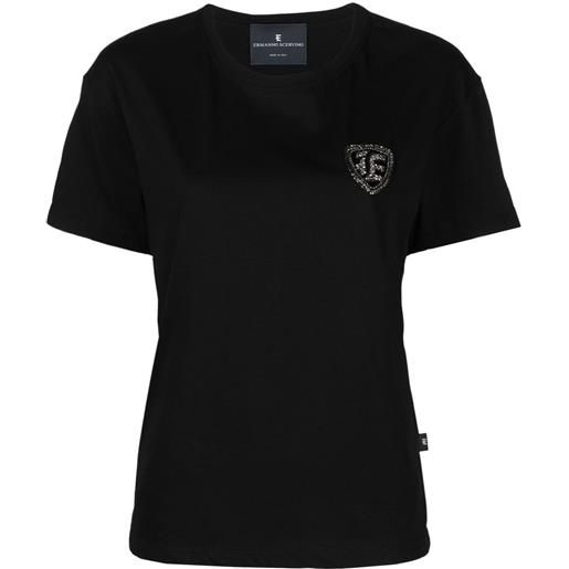 Ermanno Scervino t-shirt con applicazione - nero