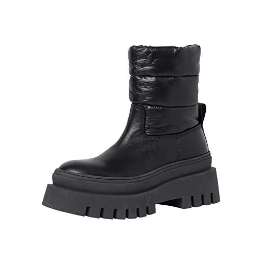 Tamaris donna 1-1-26939-39, stivali alla moda, pelle nera, 42 eu