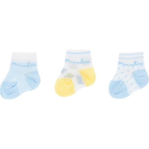 Monnalisa set calzini filo di scozia neonato