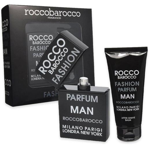 Rocco Barocco fashion parfum man cofanetto regalo