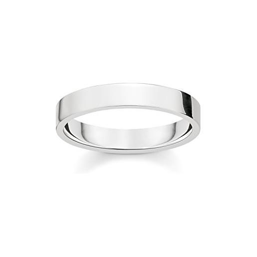Thomas sabo anello unisex classic in argento sterling 925 tr2112-001-12, 58, metallo prezioso, non pertinente. 
