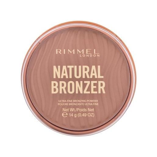 Rimmel London natural bronzer ultra-fine bronzing powder bronzer a lunga durata 14 g tonalità 003 sunset