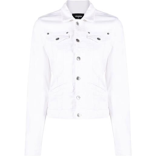 DSQUARED2 blazer con bottoni - bianco