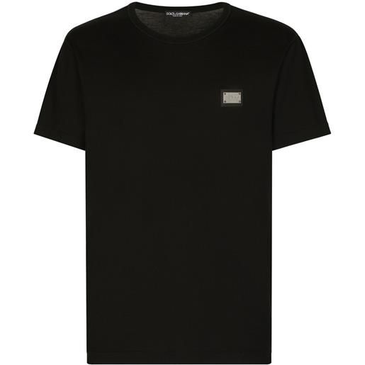 Dolce & Gabbana t-shirt con logo - nero