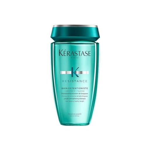 MARSGAMING kérastase, résistance extentioniste, shampoo booster per lunghezze, per capelli lunghi danneggiati, bain extentioniste, 250 ml