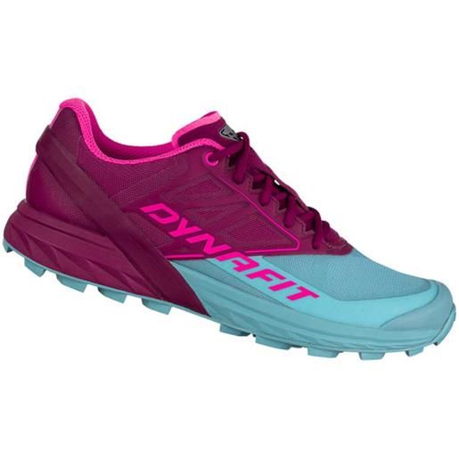 Dynafit alpine trail running shoes blu, rosa eu 35 donna
