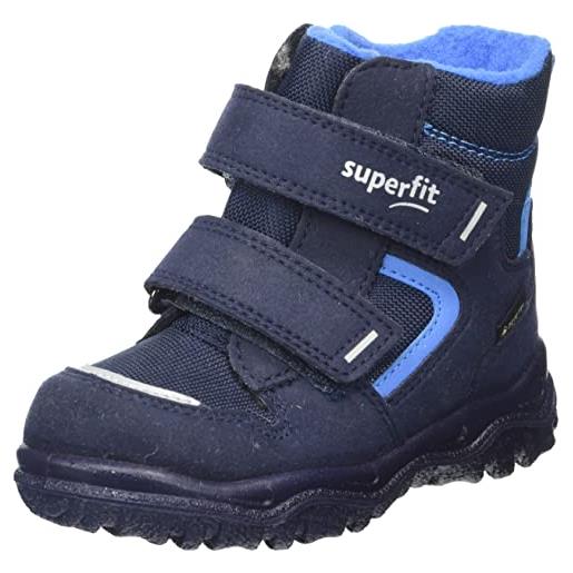 Superfit husky1 imbottitura calda in gore-tex, stivali da neve bambini e ragazzi, blau blau 8000, 19 eu