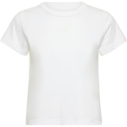 ALEXANDER WANG t-shirt in jersey di cotone