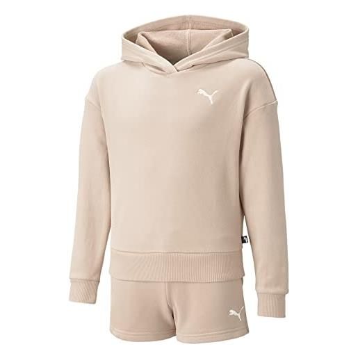 PUMA tuta corta loungewear g, jogging unisex-adulto, polvere di rose, 152