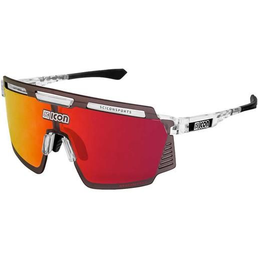 Scicon aerowatt sunglasses trasparente clear/cat0 + multimirror red/cat3