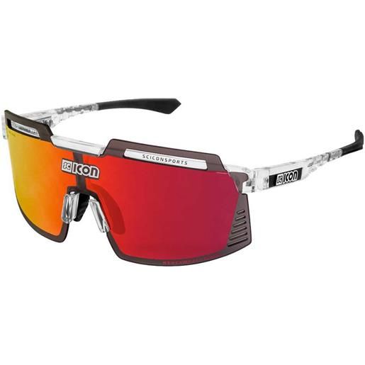 Scicon aerowatt foza sunglasses trasparente clear/cat0 + multimirror red/cat3