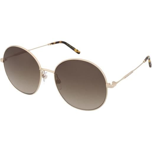Marc Jacobs marc 620/s j5g/ha | occhiali da sole graduati o non graduati | prova online | metallo | tondi | oro | adrialenti
