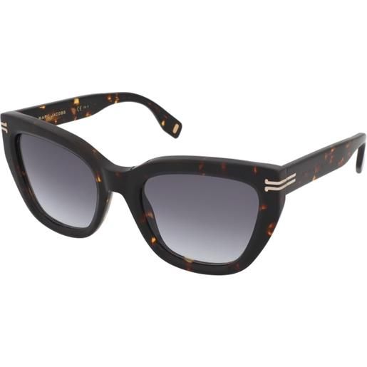 Marc Jacobs mj 1070/s wr9/gb | occhiali da sole graduati o non graduati | prova online | plastica | cat eye | havana, marrone | adrialenti