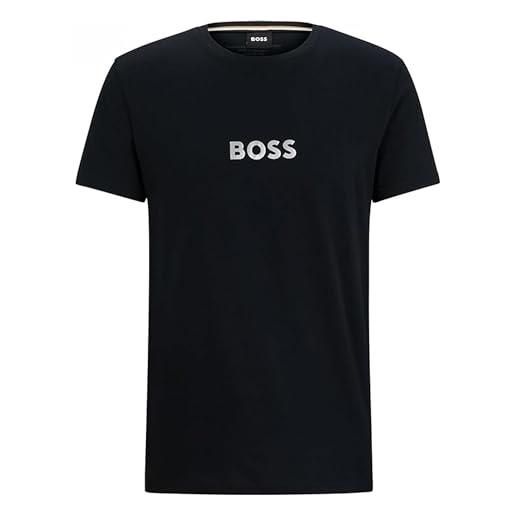 BOSS t-shirt special maglietta da spiaggia, nero7, m uomo