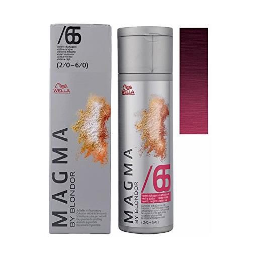 Wella magma, cura dei capelli e del cuoio capelluto (colore 65) - 120 grammi