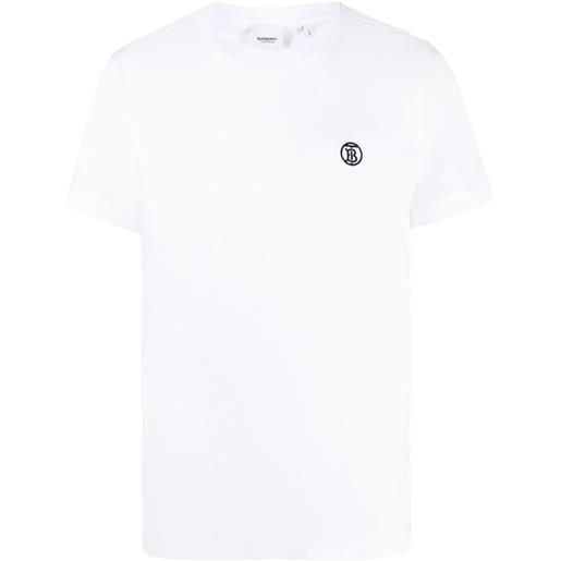 Burberry t-shirt con stampa - bianco