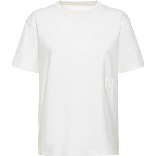 ALEXANDER WANG t-shirt in cotone