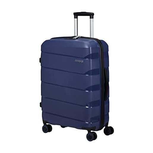 American Tourister air move - spinner m, valigetta e trolley, blu (midnight nave), m (66 cm - 61 l)
