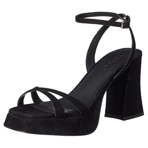 HUGO vicky p. Sandal-s, sandal donna, nero1, 36.5 eu