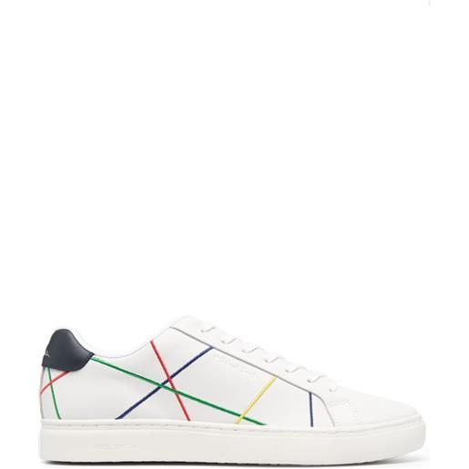 PS Paul Smith sneakers con design color-block - bianco