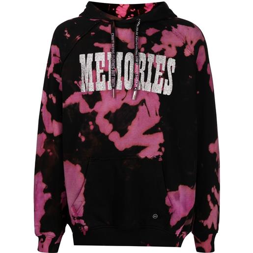 Stain Shade felpa con fantasia tie dye Stain Shade x hiroshi fujiwara - nero