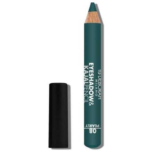 Deborah eyeshadow&kajal pencil - matita occhi n. 08 teal green pearly