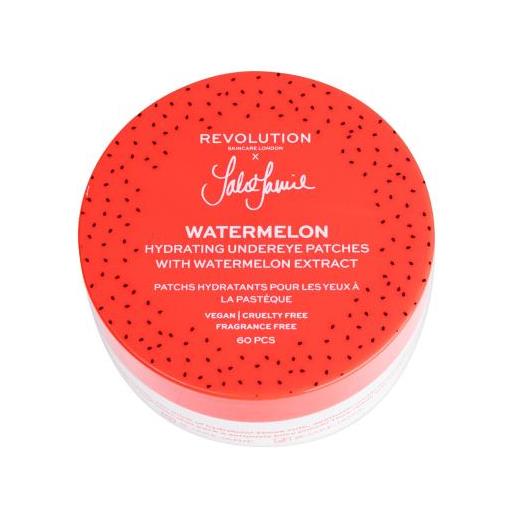 Revolution Skincare x jake-jamie watermelon maschera per contorno occhi 60 pz