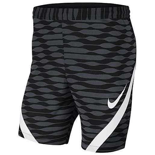 Nike dri-fit strike, pantaloncini uomo, nero/antracite/bianco/bianco, m