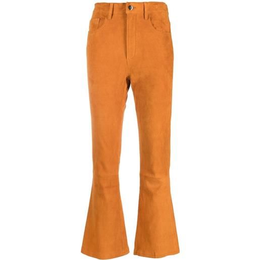 PAULA pantaloni svasati - arancione