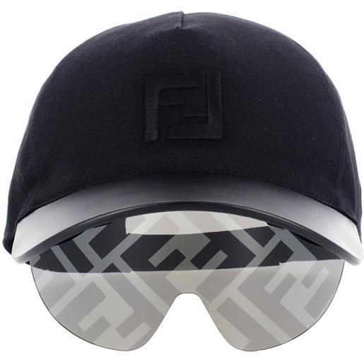 Fendi occhiali da sole mascherina Fendi fe40022u 0005c cappello Fendi baseball integrato