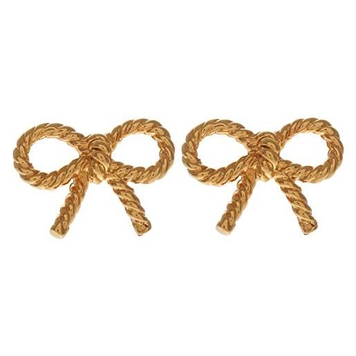 Olivia Burton orecchini a perno da donna collezione vintage bow oro giallo - obj16vbe01