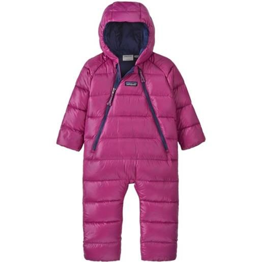 PATAGONIA giacca infant hi-loft down sweater bunting junior amaranth pink
